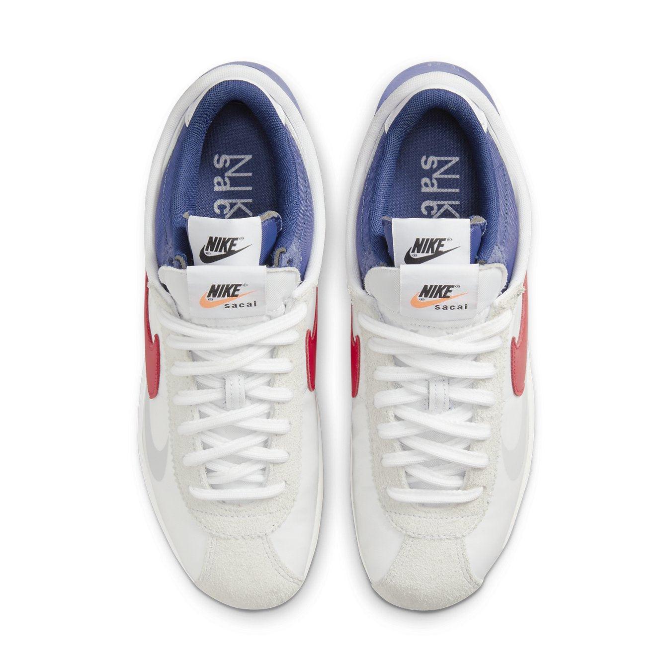 Sacai Zoom Cortez Red Blue Lightsteal