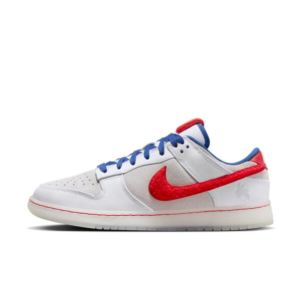 Dunk Low Year of the Rabbit White Crimson