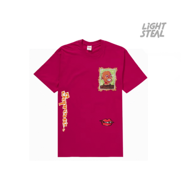 Supreme Gonz Portrait Tee Magenta