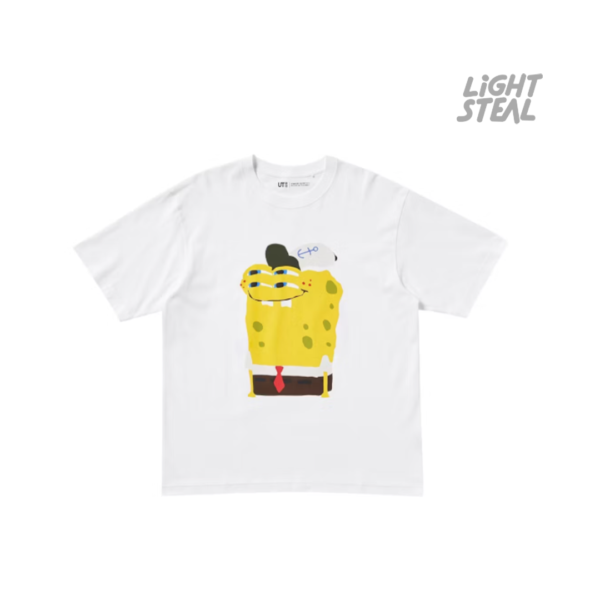 T-Shirt Uniqlo x CPFM Spongebob Squarepants UT Graphic White