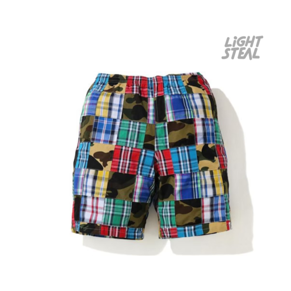BAPE Patchwork Shorts Multi