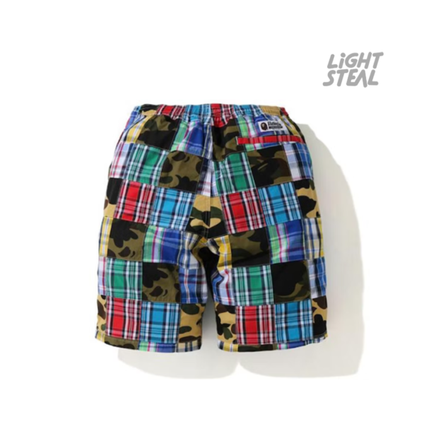 BAPE Patchwork Shorts Multi