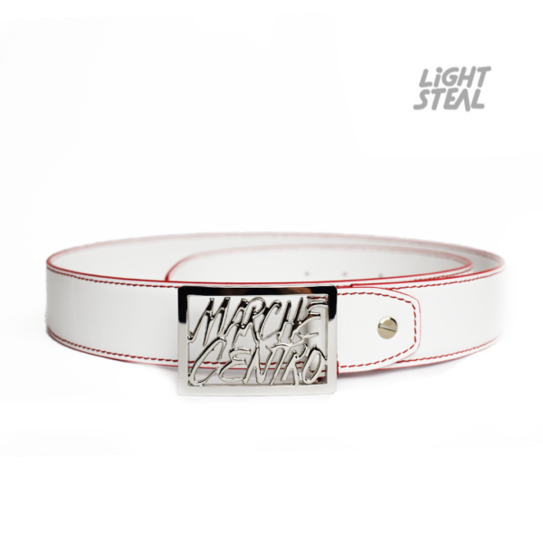 Marche Centro Belt White