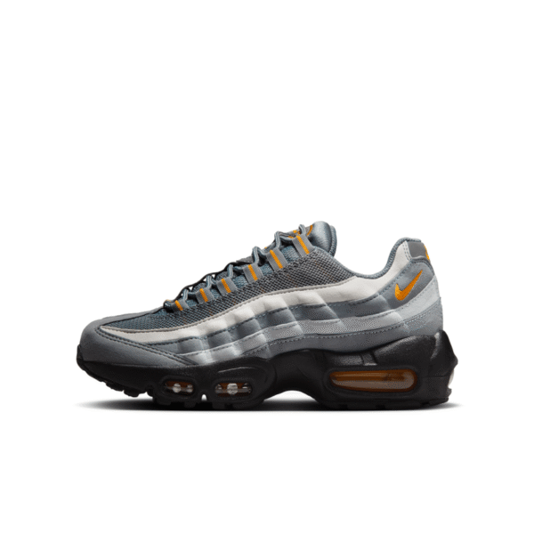 Air Max 95 Grey Orange Black (GS)