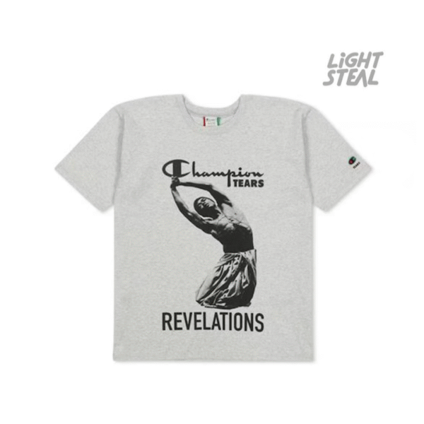 T-shirt Denim Tears Champion Tears Crewneck Heather Grey