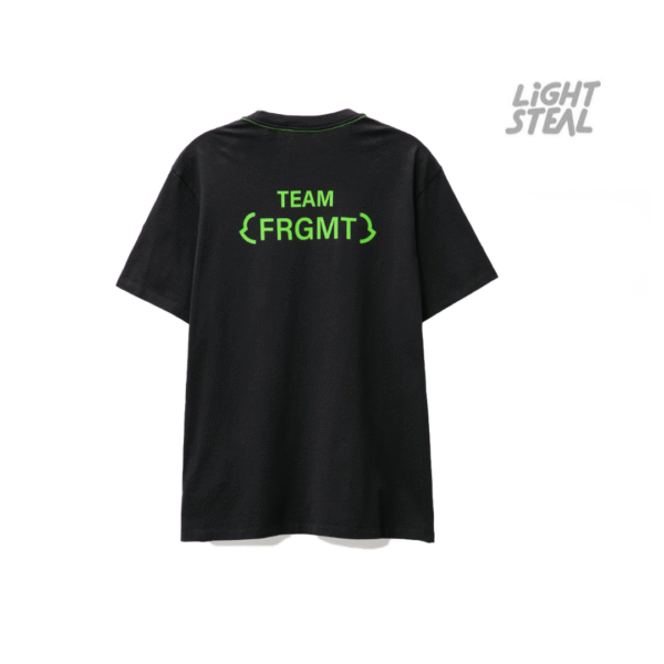 T-Shirt Moncler x FRGMT Logo Black Green - immagine 2