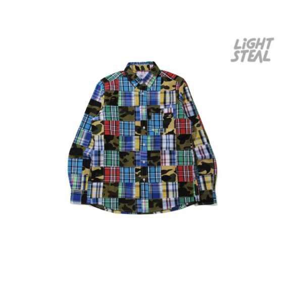 BAPE Shirt Patchwork Multi