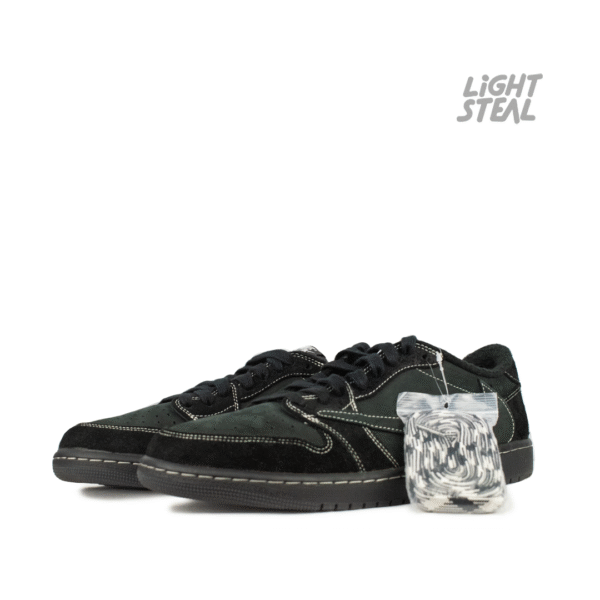 Jordan 1 Low Travis Scott Phantom Black (Used) - immagine 5