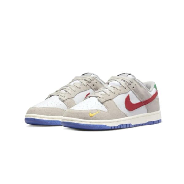 Dunk Low Light Iron Ore Red Blue