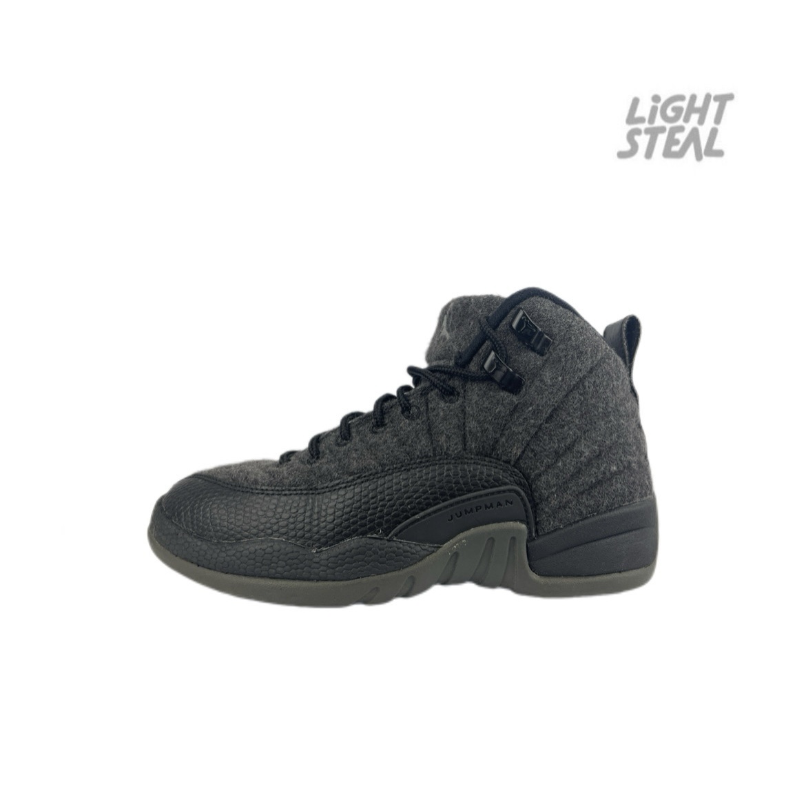 Jordan 12 Wolf Grey (GS) (Used)
