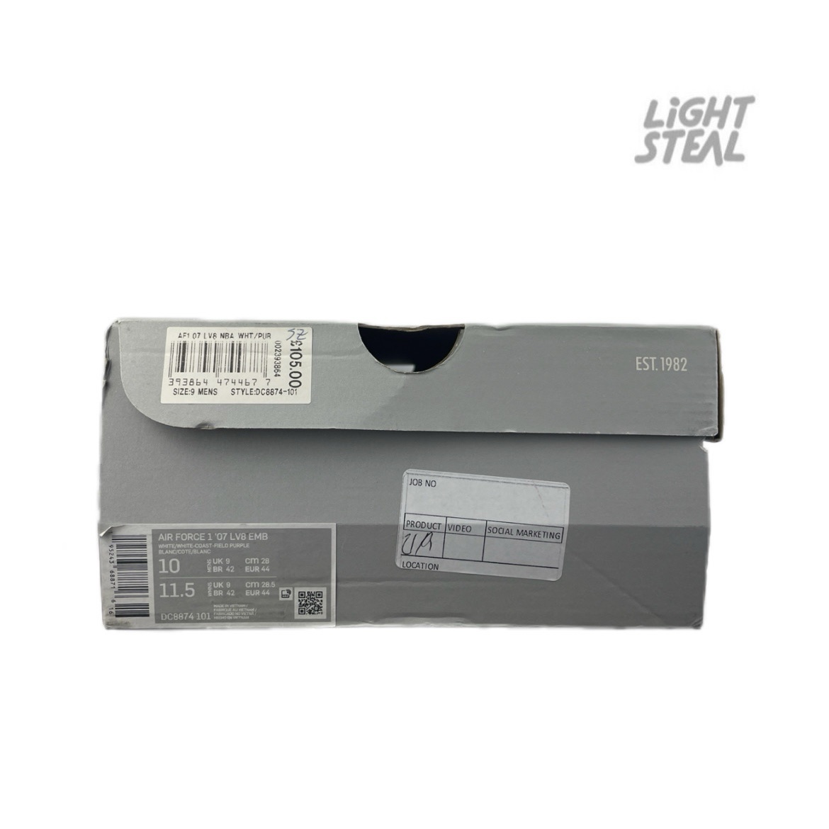 Air Force 1 Low NBA 75th Anniversary Lakers (Used) - immagine 7