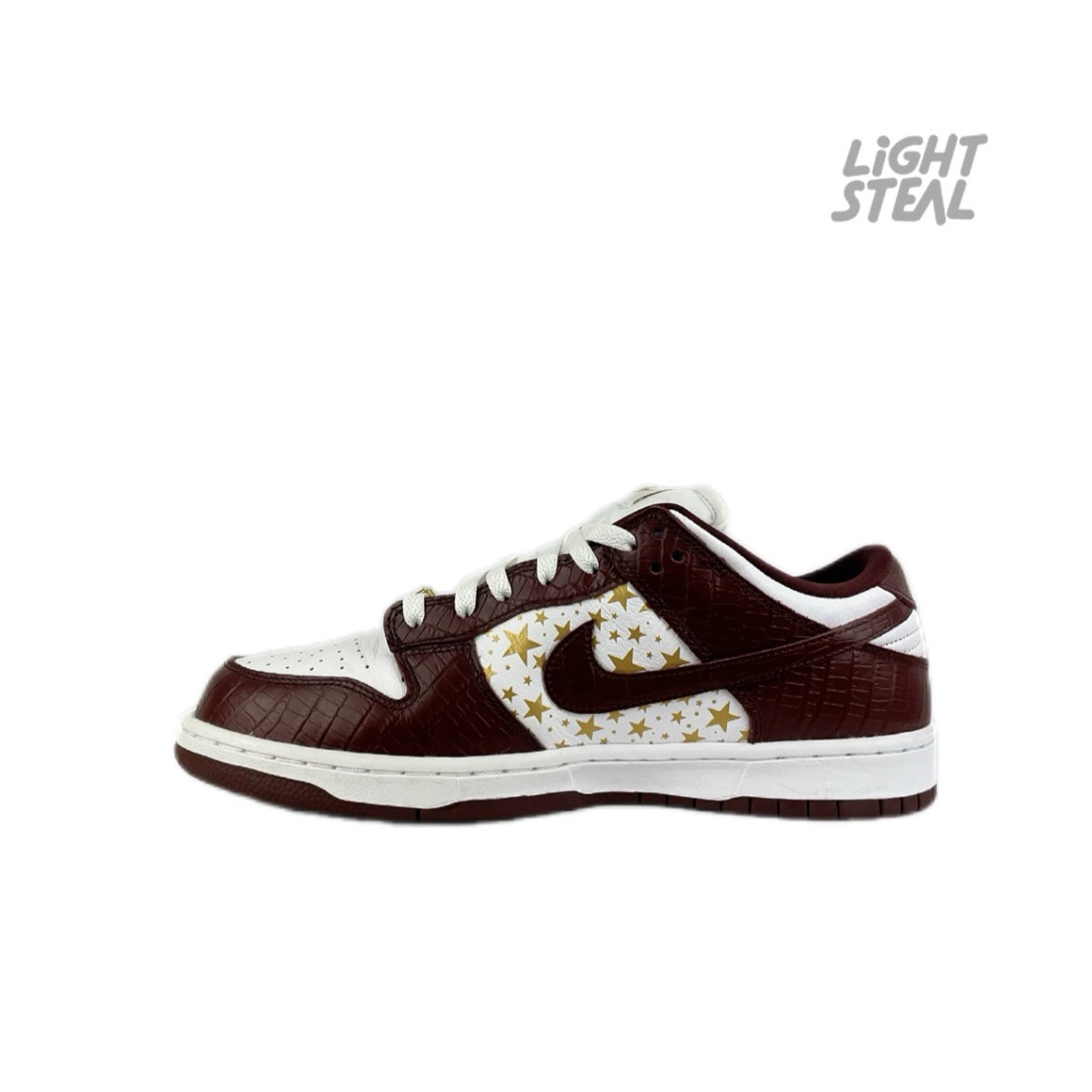 Dunk Low SB Supreme Stars Barkroot Brown (2021) (Used) - immagine 7