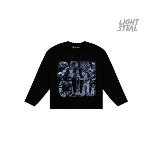 Longsleeve “Pain Club” Marche Centro Black