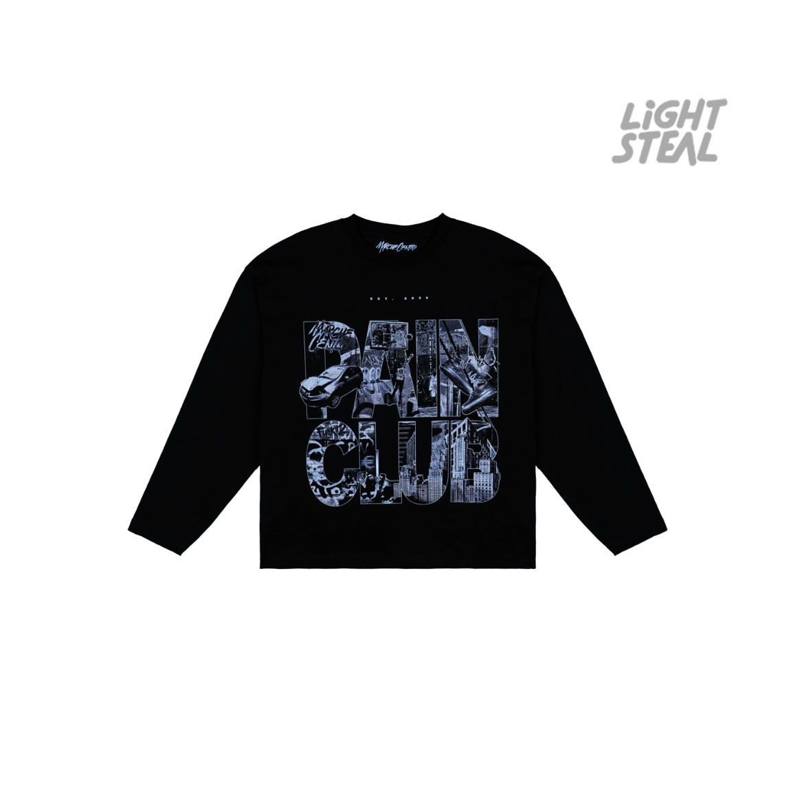 Longsleeve “Pain Club” Marche Centro Black