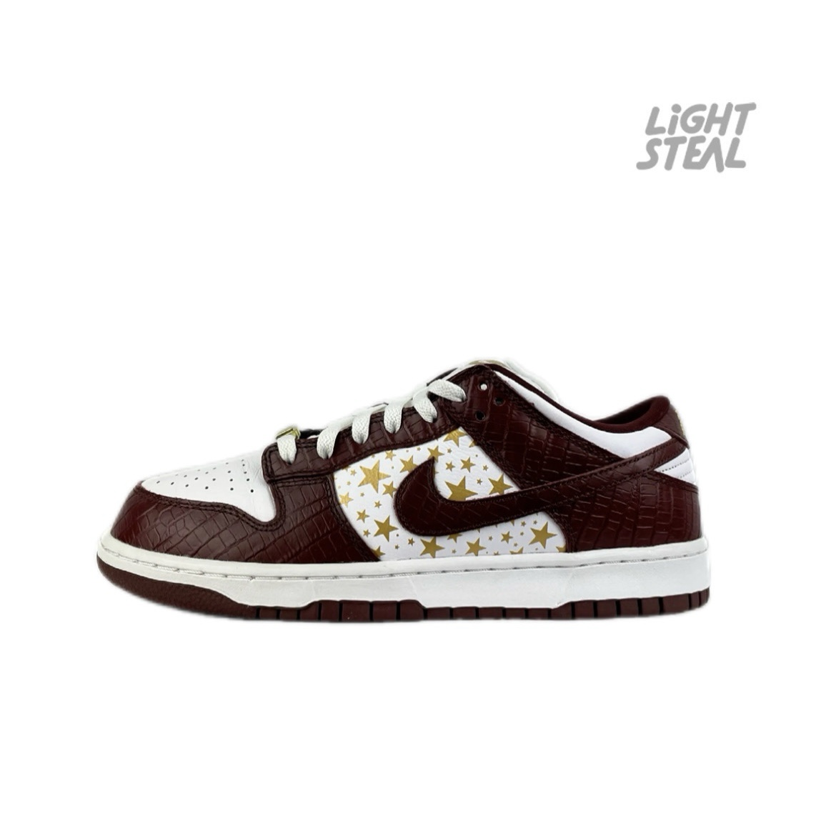 Dunk Low SB Supreme Stars Barkroot Brown (2021) (Used)