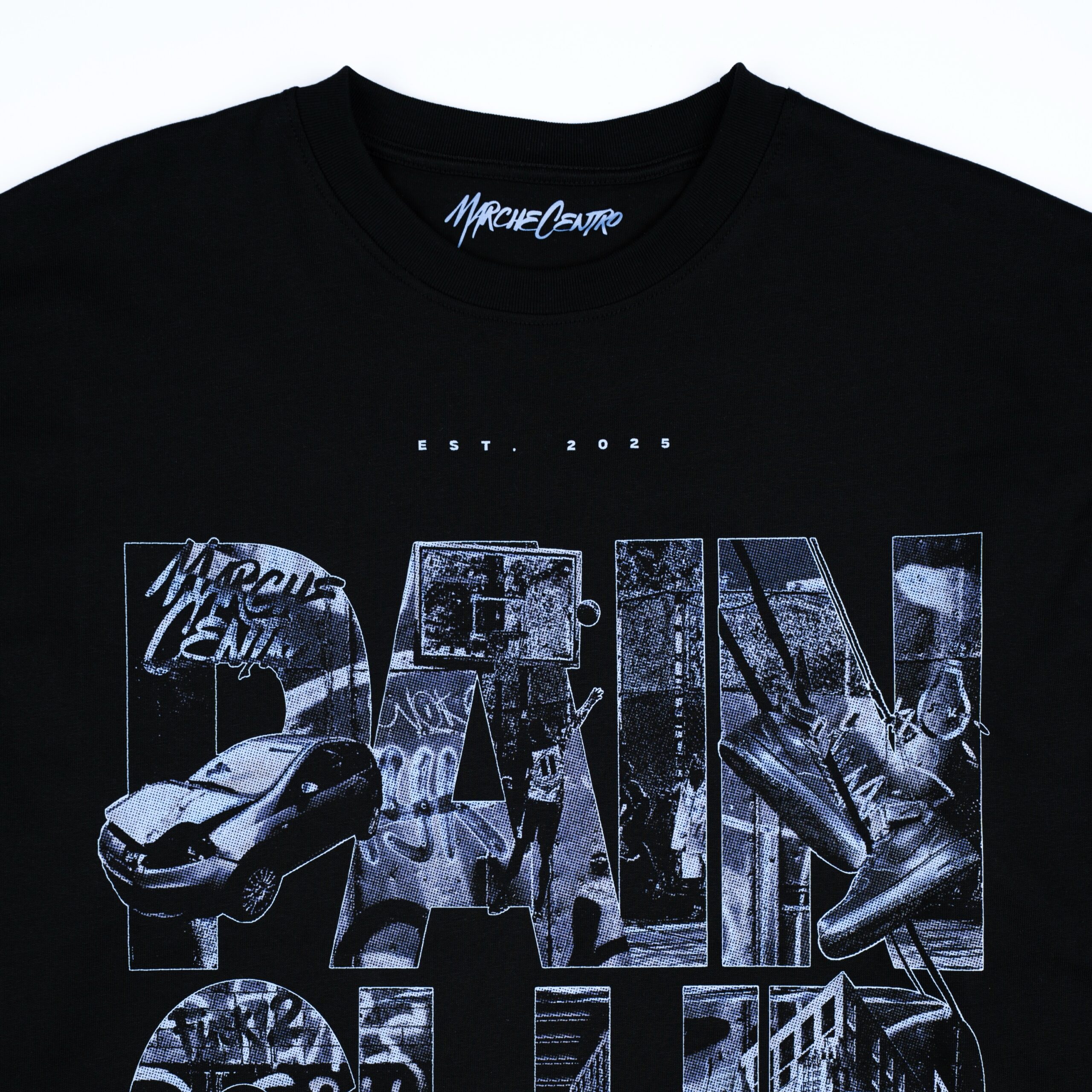 Longsleeve “Pain Club” Marche Centro Black - immagine 4