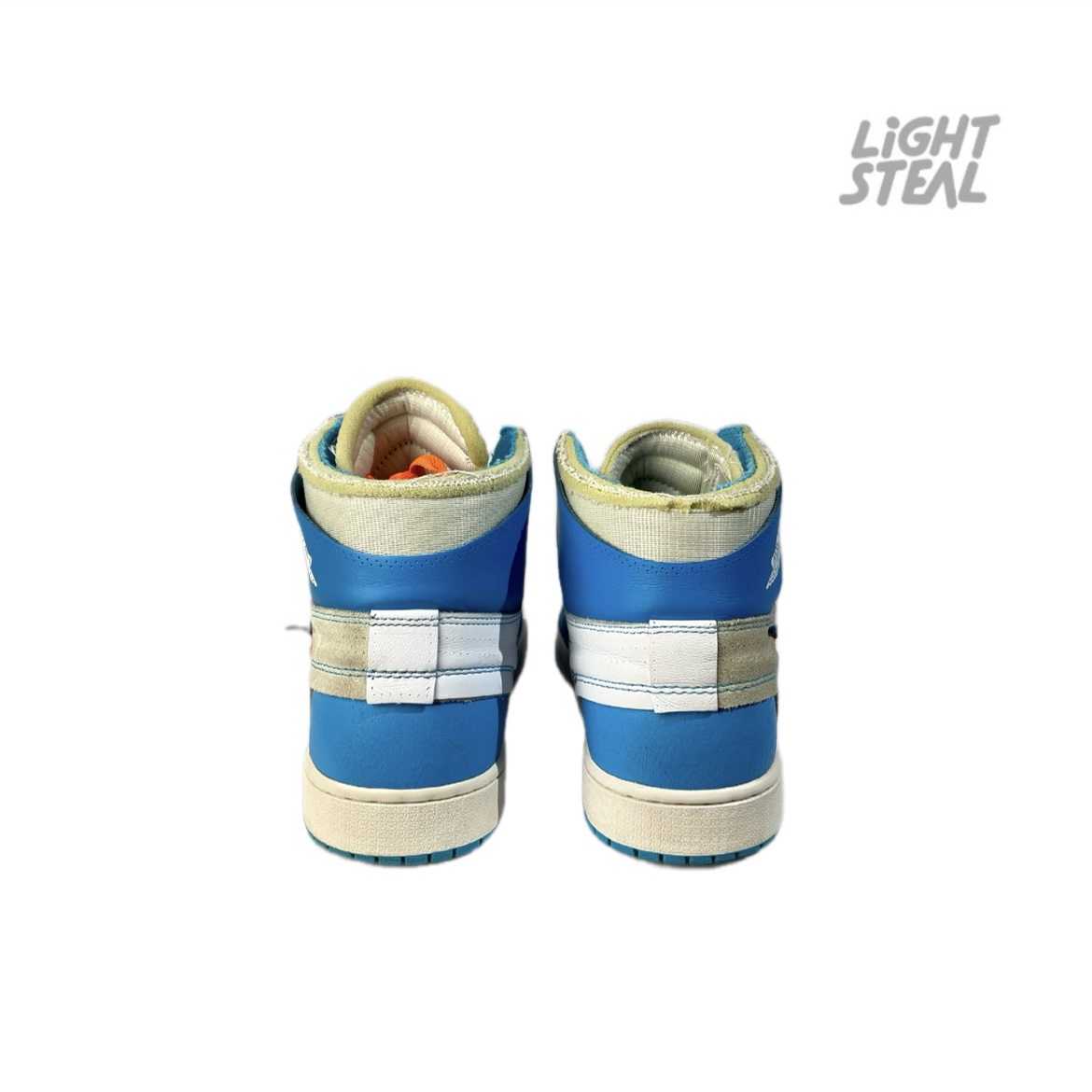 Jordan 1 High Off-White University Blue (Used) - immagine 4