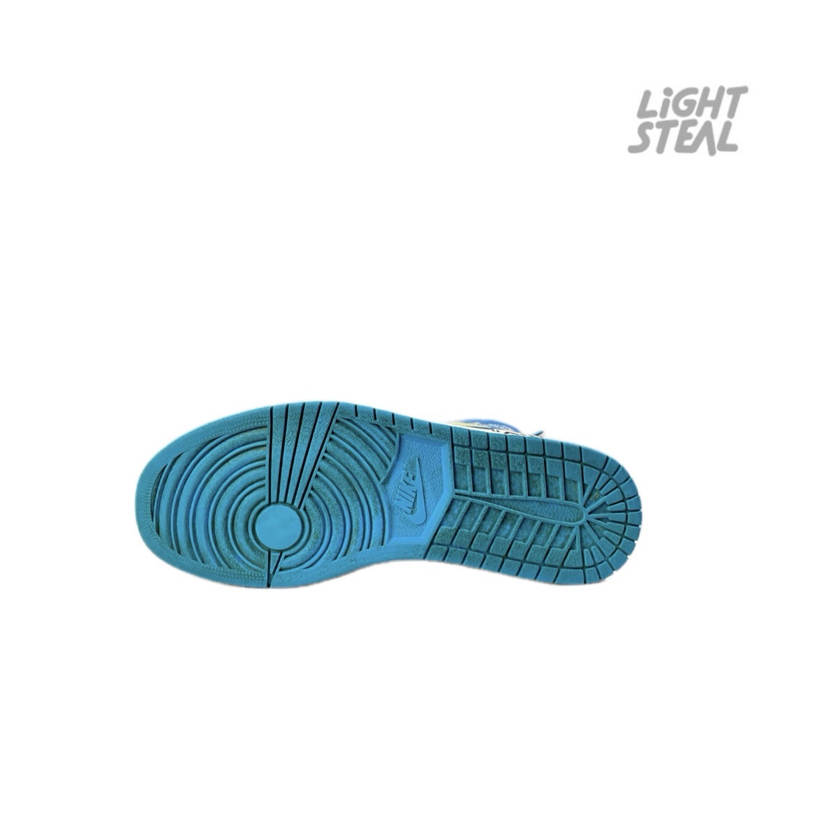 Jordan 1 High Off-White University Blue (Used) - immagine 8