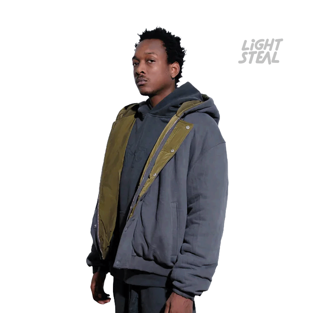 Demon Double Face Winter Bomber In Einem Atem - immagine 6