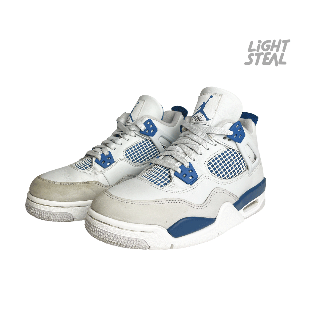 Jordan 4 Military Blue (GS) (Used) - immagine 3