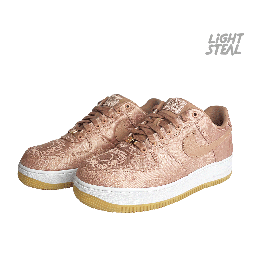 Air Force 1 Low CLOT Rose Gold Silk (Used) - immagine 3