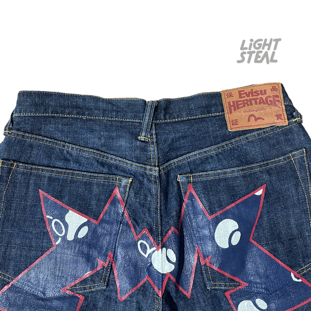 Jeans Evisu Heritage Lightning Bolt (Used) - immagine 3