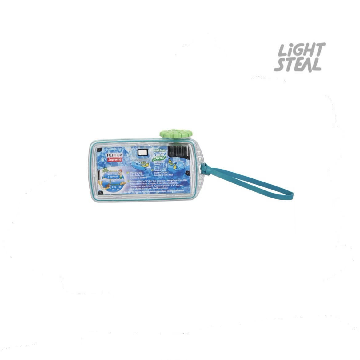Supreme FujiFilm One Time Use Camera Waterproof Blu - immagine 3