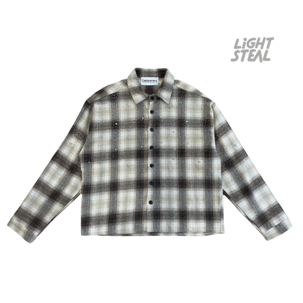 Camicia Replacement Strass Brown Beige