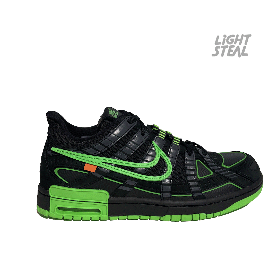 Dunk Air Rubber Off-White Green Strike (Used) - immagine 9
