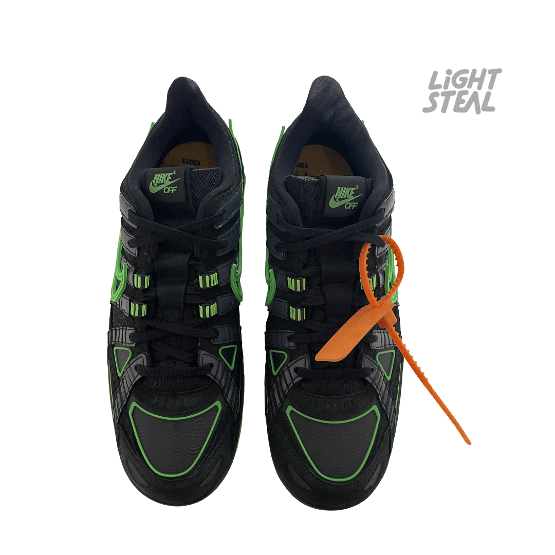 Dunk Air Rubber Off-White Green Strike (Used) - immagine 2