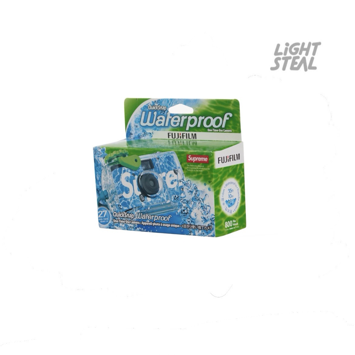 Supreme FujiFilm One Time Use Camera Waterproof Blu - immagine 4