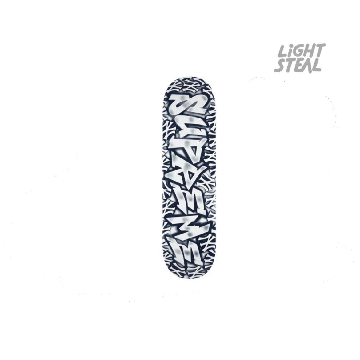 Supreme Skateboards New York Yankees Airbrush Deck White