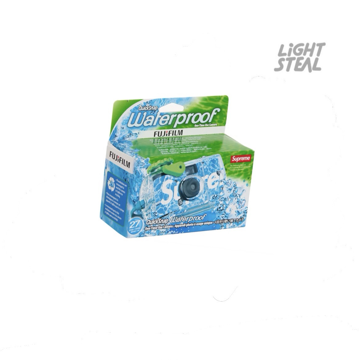 Supreme FujiFilm One Time Use Camera Waterproof Blu - immagine 5
