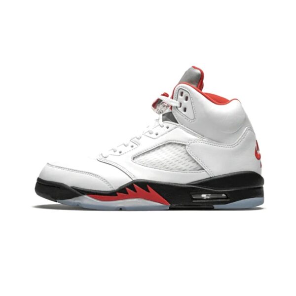 Jordan 5 Fire Red Silver Tongue (2020)