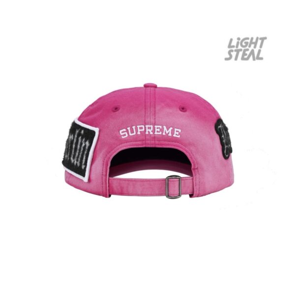 Supreme Cap City Patches 6-Panel Magenta
