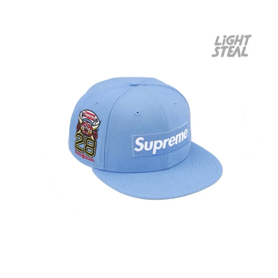 Supreme Cap Box Logo Tokyo Light Blue