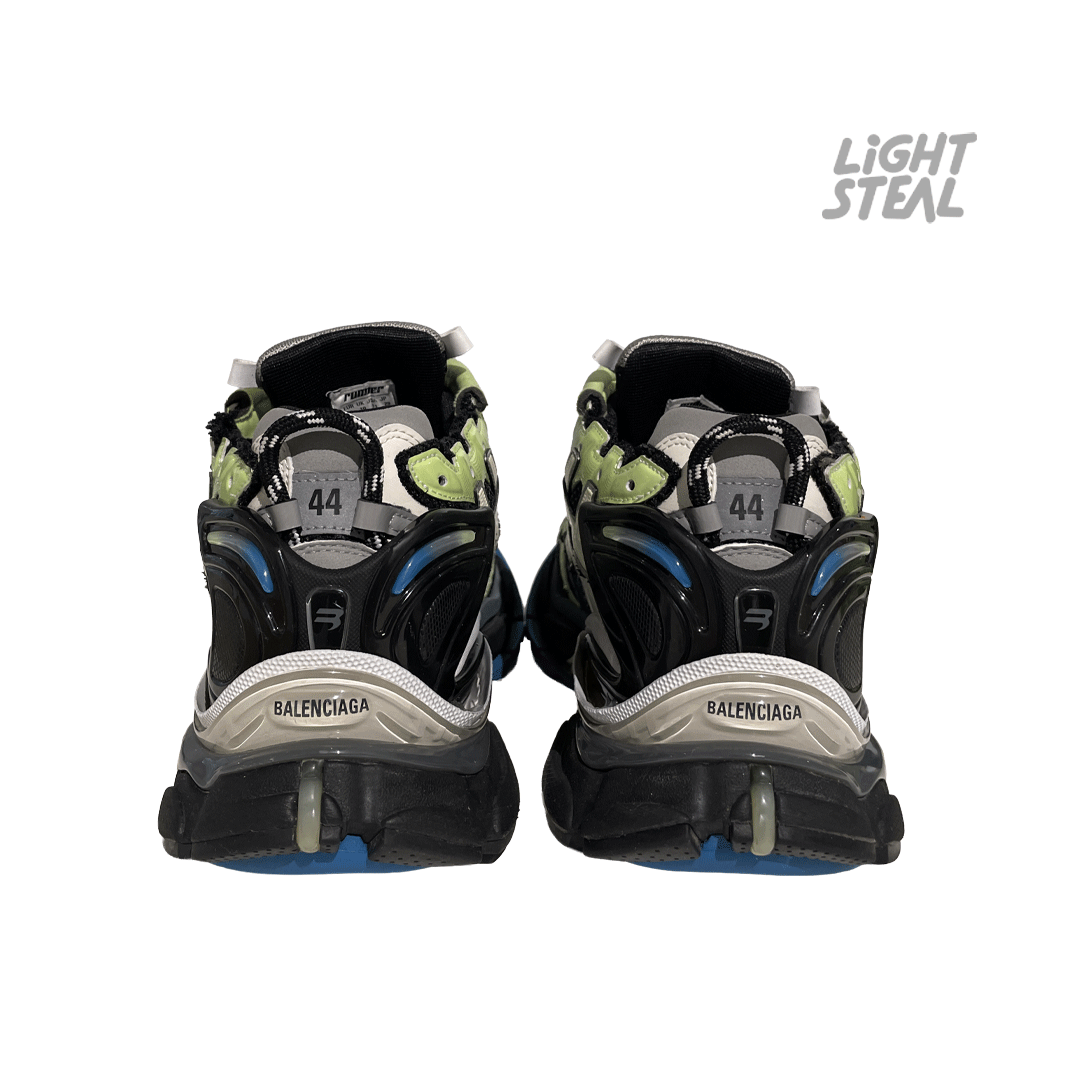 Balenciaga Runner Green Blue Black Grey (Used) - immagine 4