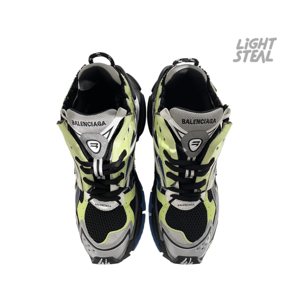 Balenciaga Runner Green Blue Black Grey (Used)