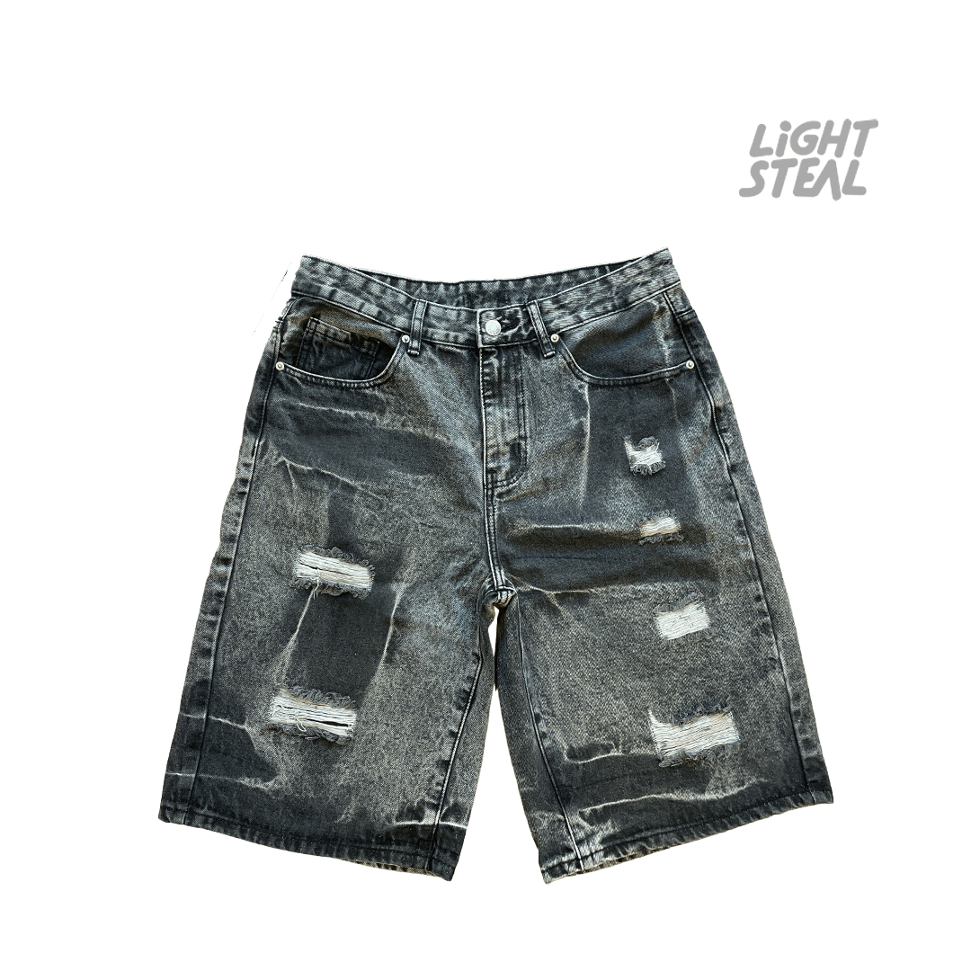 Denim Shorts Replacement Acid Slate
