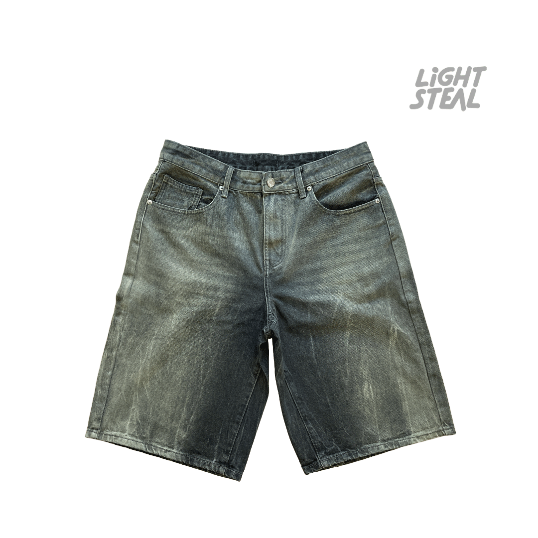 Denim Shorts Replacement Moss Overdye