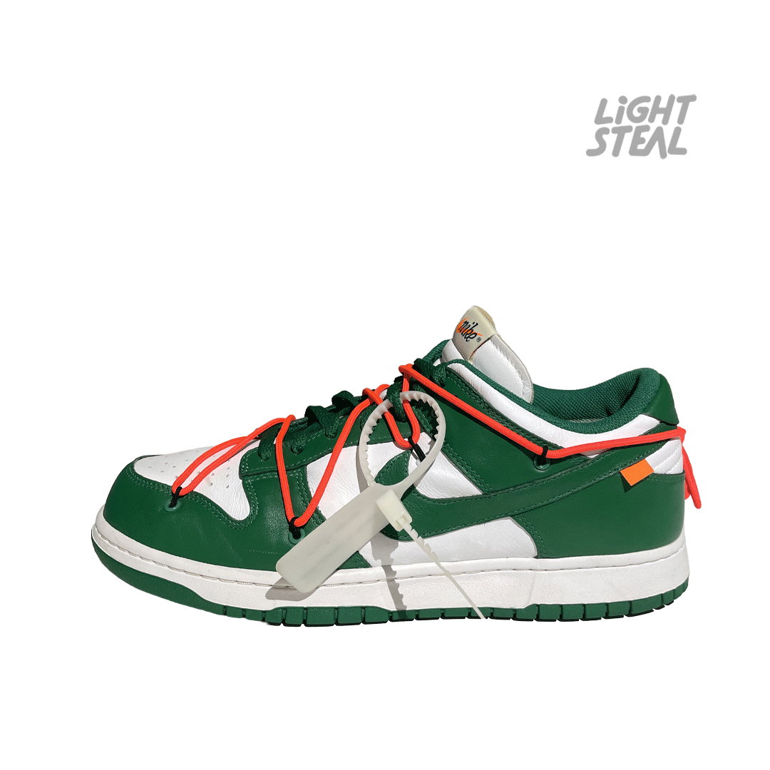 Dunk Low Off-White Pine Green (Used)