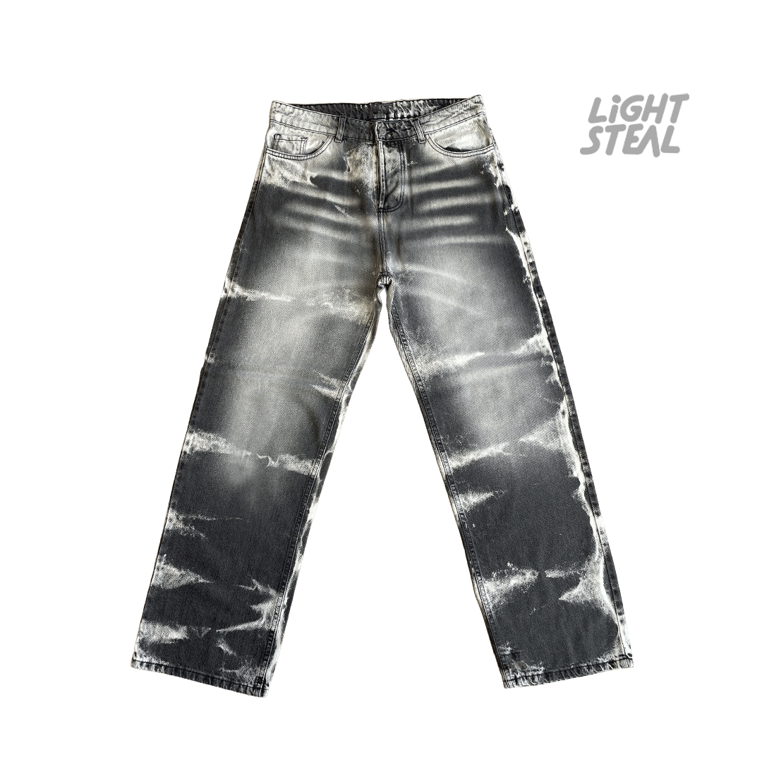 Jeans Replacement Acid Phantom Grey Tie-Dye