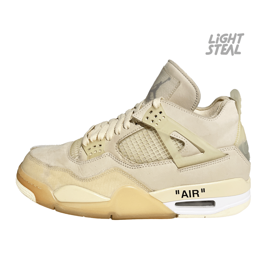 Jordan 4 Off-White Sail (W) (Used)
