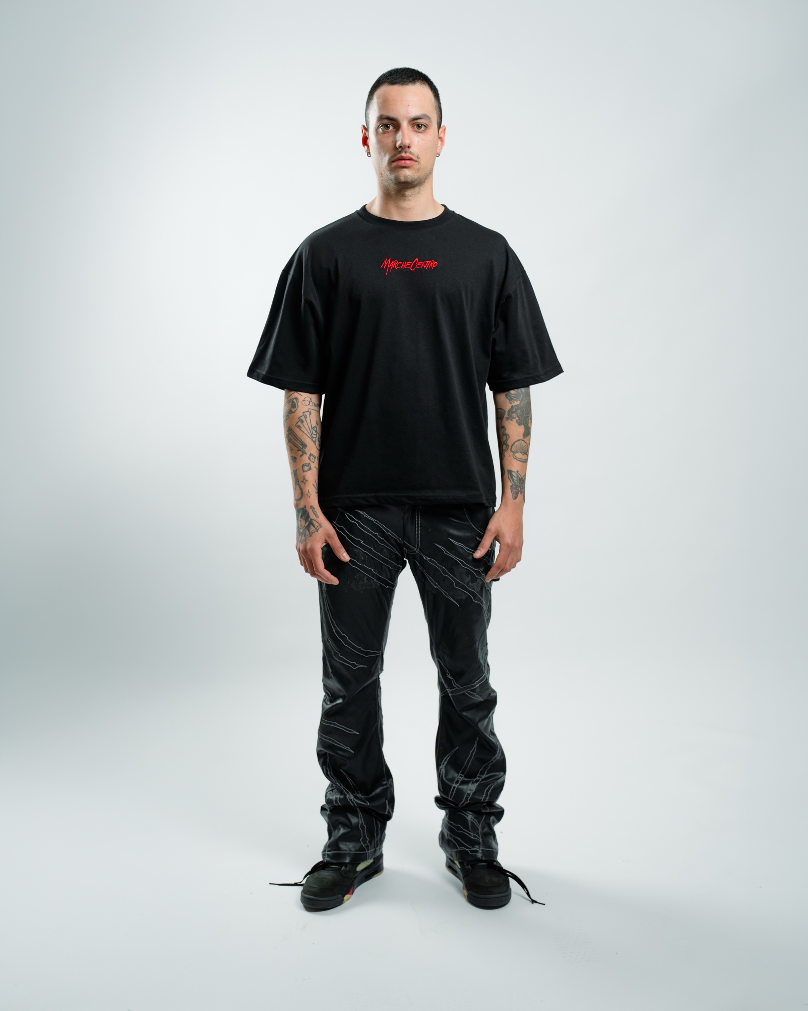 Marche Centro Embroidered Logo Black - immagine 3