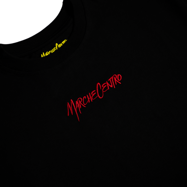 Marche Centro Embroidered Logo Black