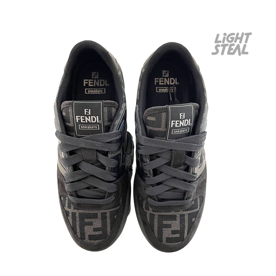 Fendi Match Sneakers Black (Used) - immagine 2
