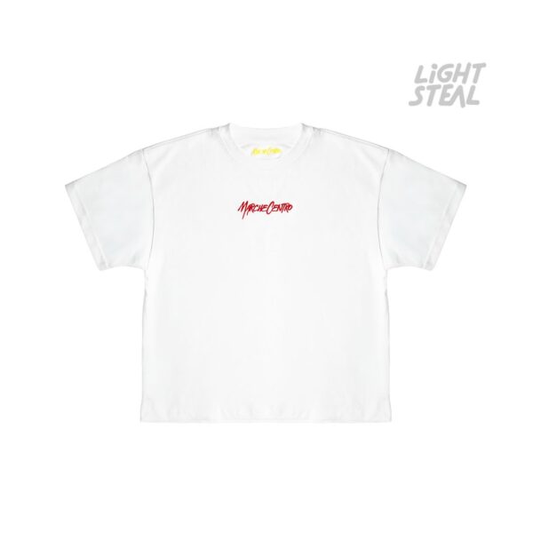 Marche Centro Embroidered Logo White
