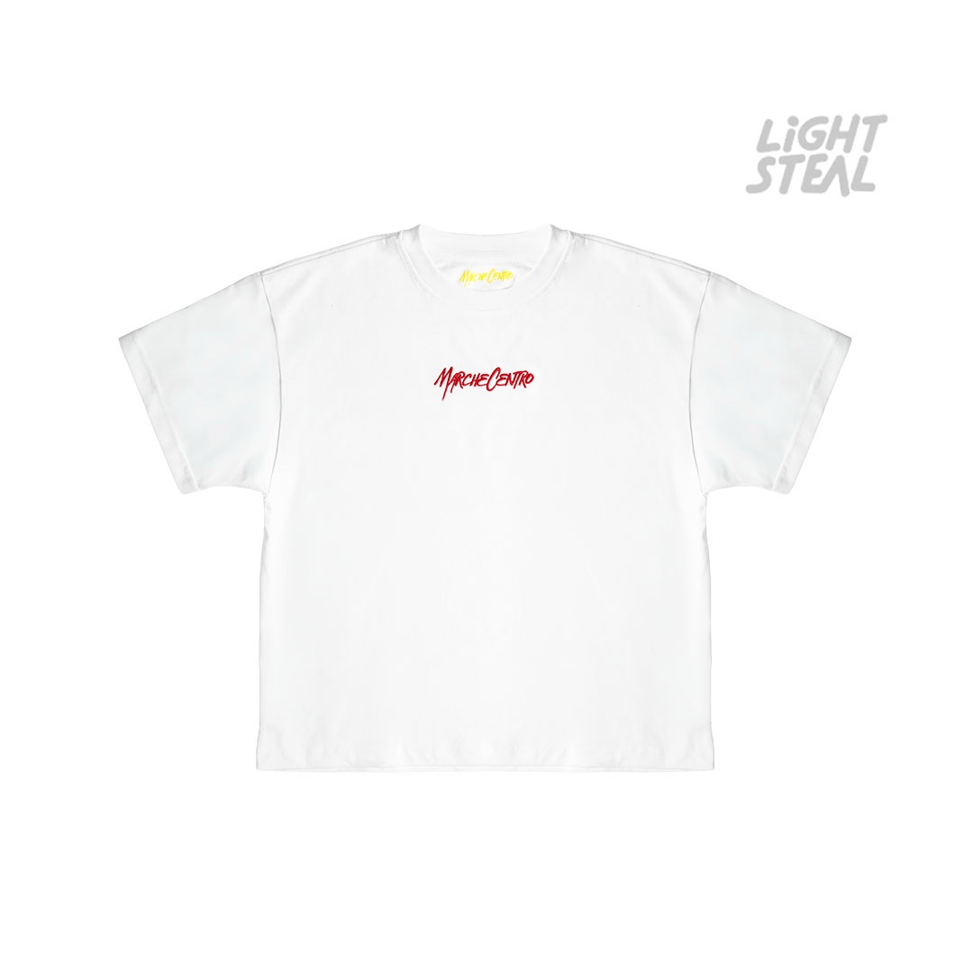 Marche Centro Embroidered Logo White