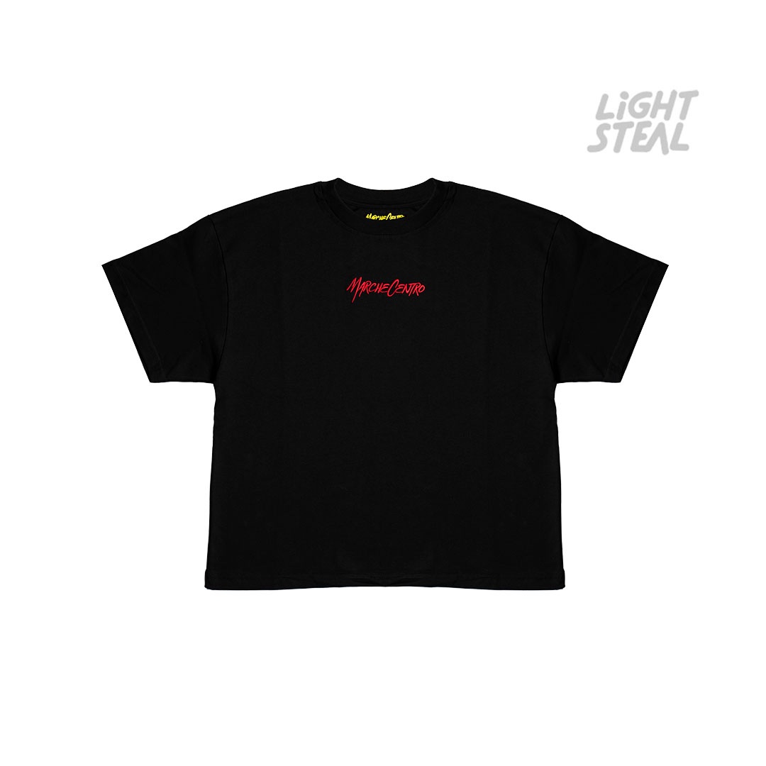 Marche Centro Embroidered Logo Black
