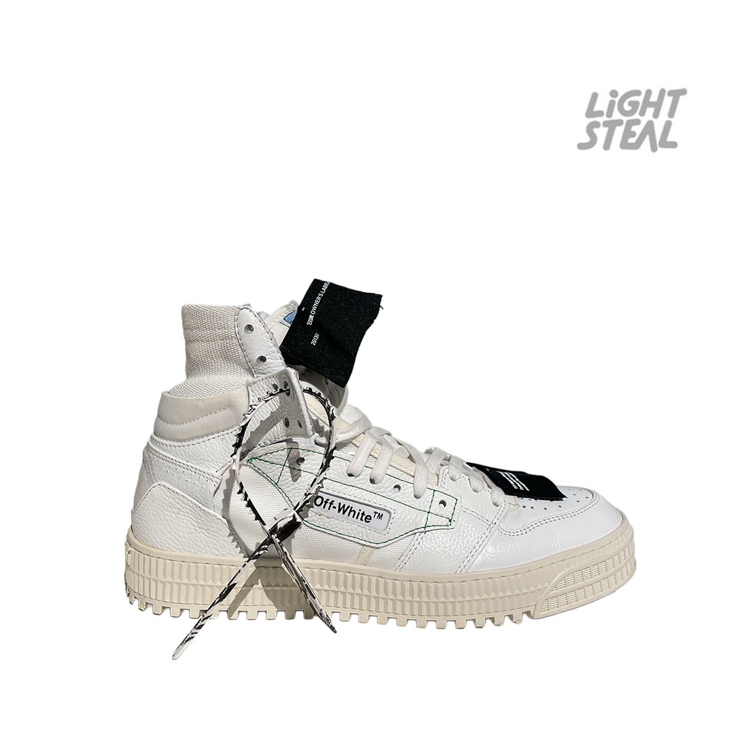 Off-White Sneakers 3.0 Off Court White Black (Used) - immagine 9